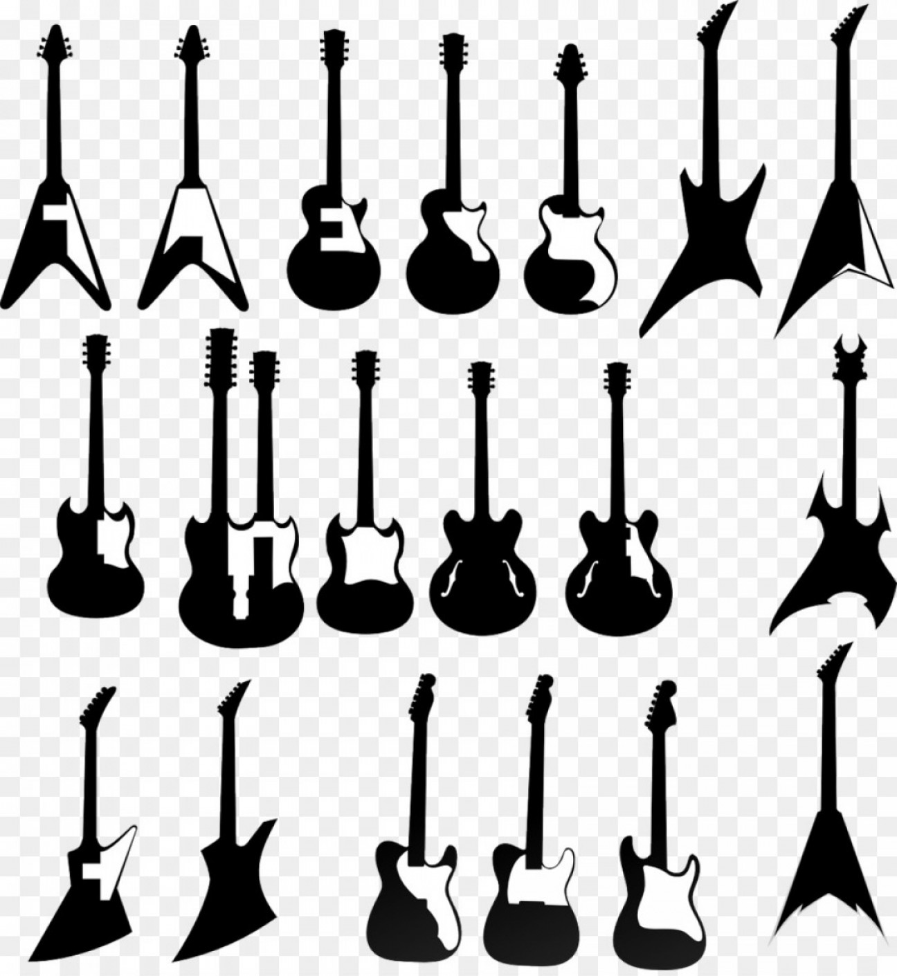 1296x1411 Png Electric Guitar Vector Graphics Acoustic Guitar Cl Catchsplace
