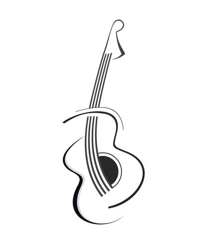 416x490 Icono De Vector De Guitarra