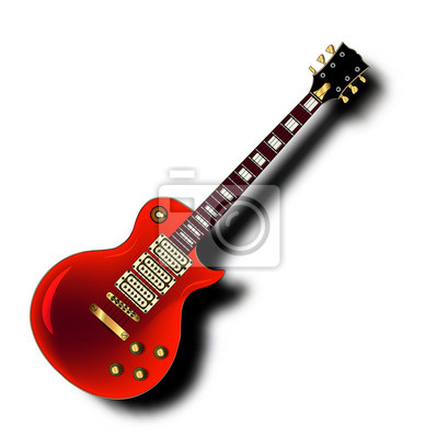 400x400 Vector Guitarra Pinturas Para La Pared Cuadros Cadena