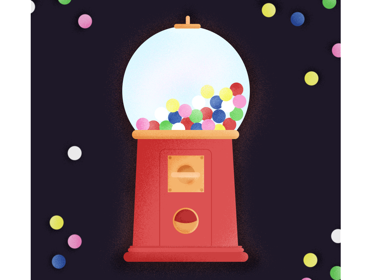 1190x892 Gumball Machine