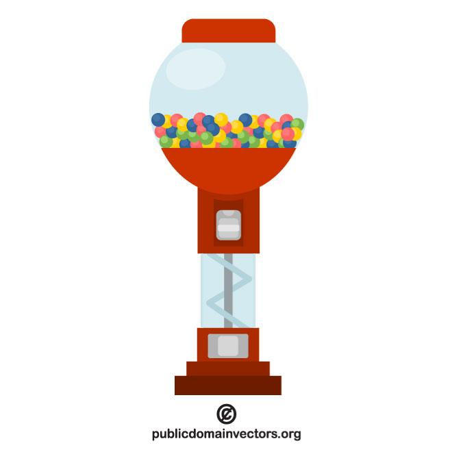 660x660 Gumball Vending Machine