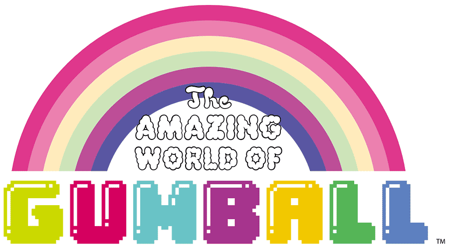 900x500 The Amazing World Of Gumball Logo Vector