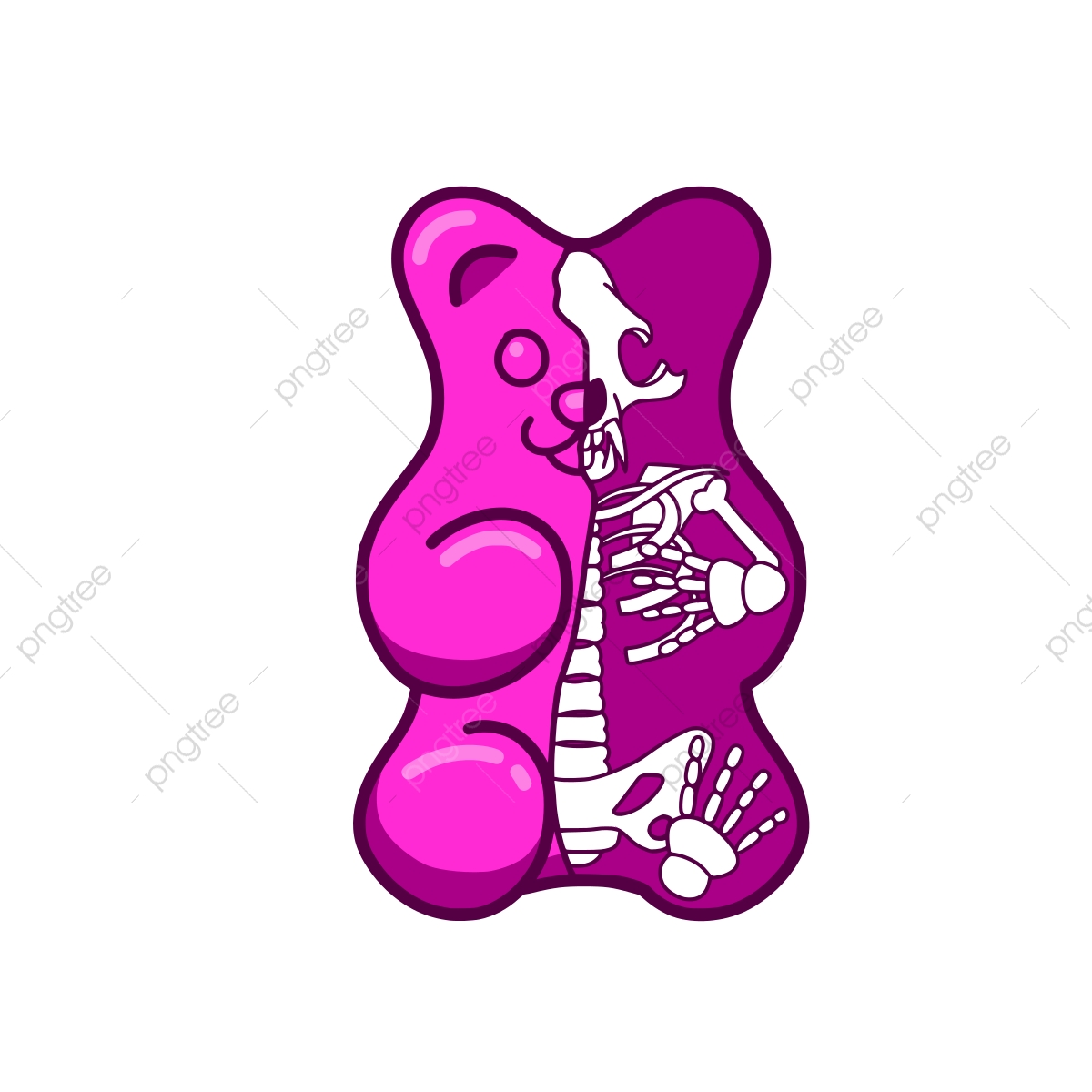 Gummy Bear Skeleton, Group, Objects, Candy Png And Vector 1200x1200 Gummy Bear Skeleton, Group, Objects, Candy Png And Vector