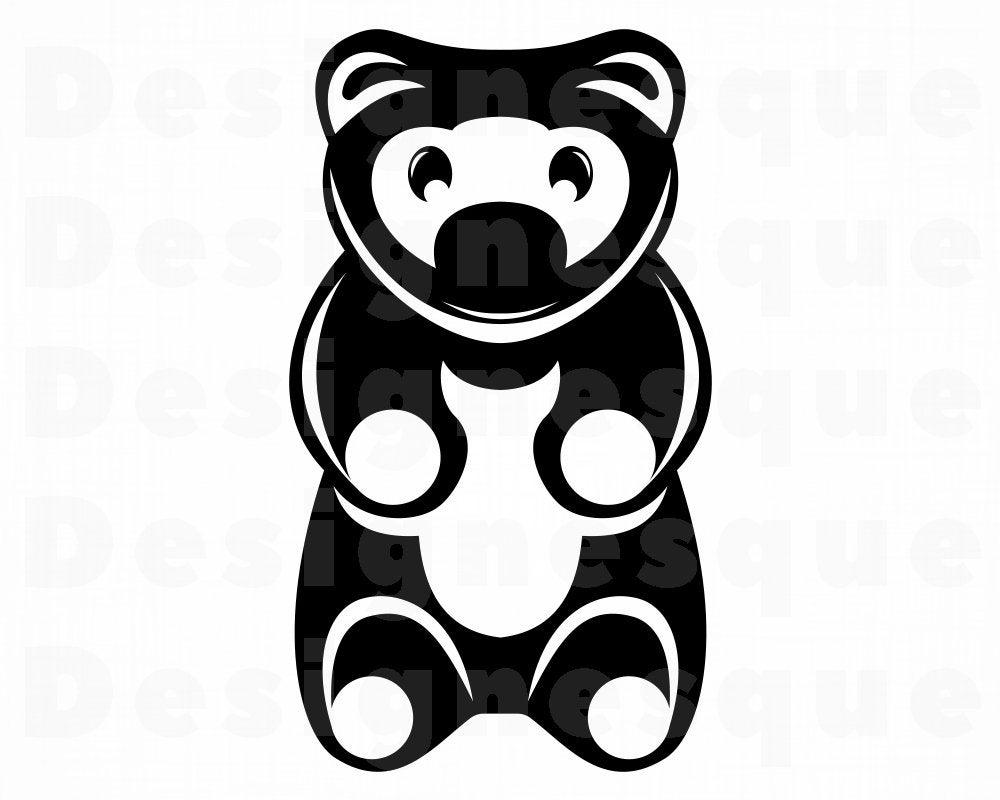 Gummy Bear Vector Etsy 1000x800 Gummy Bear Vector Etsy