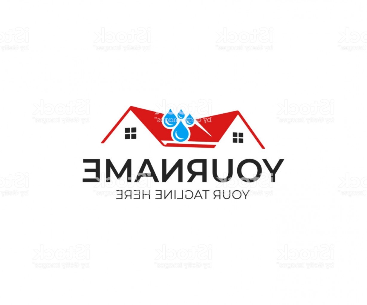 1228x1023 Rain Gutter And House Roof Design Roof Downspout Vector Design