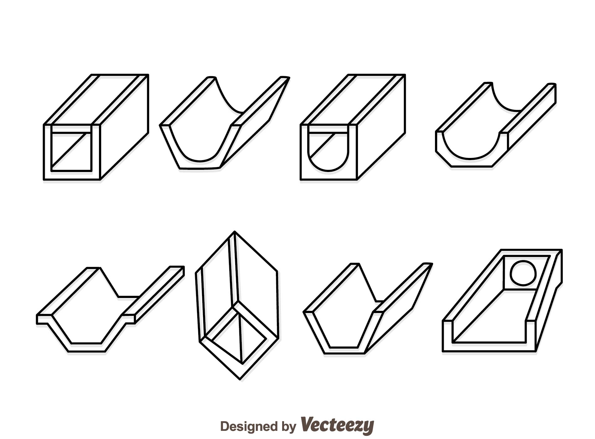 1900x1401 Gutter Free Vector