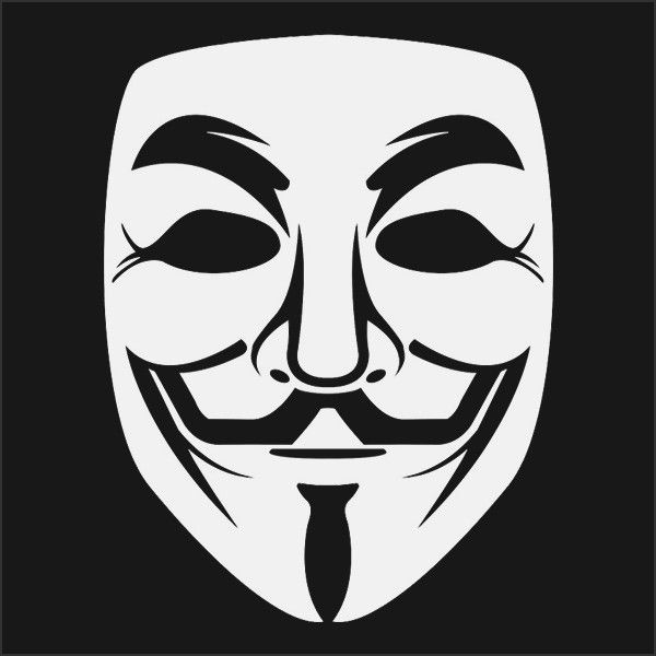 Guy Fawkes Mask Vector at Vectorified.com | Collection of Guy Fawkes ...