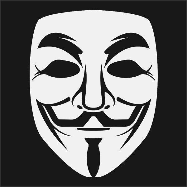 600x600 V For Vendetta Poputees In Anonymous Mask, V For Vendetta