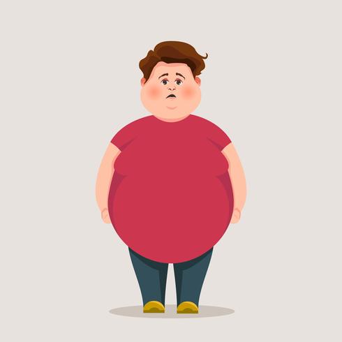490x490 Funny Fat Guy Vector Character
