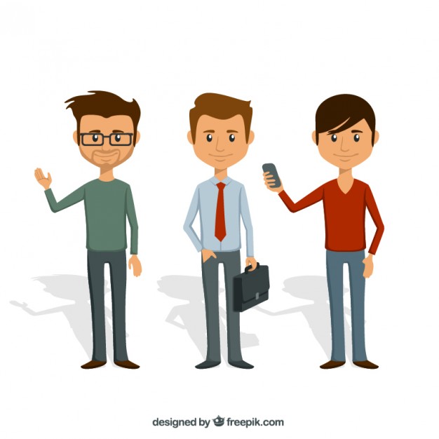 626x626 Men Illustration Vector Premium Download