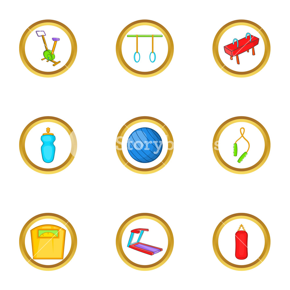 Gym Equipment Icon Set Cartoon Set Of Gym Equipment Vector 1000x1000 Gym Equipment Icon Set Cartoon Set Of Gym Equipment Vector