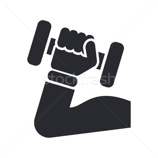 600x600 Gym Icon Vector Illustration Myvector