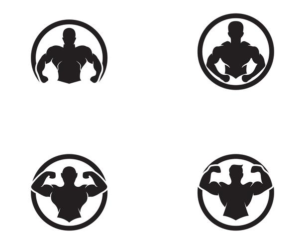 613x490 Vector Object And Icons For Sport Label, Gym Badge, Fitness Logo