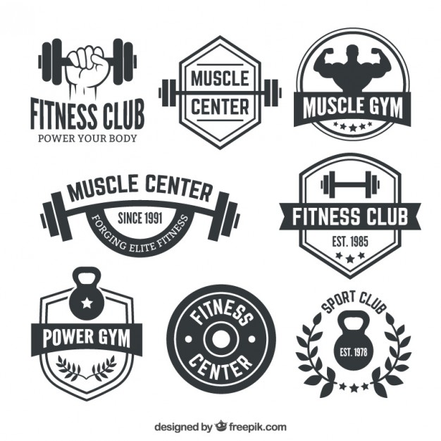 626x626 Gym Badge Vectors, Photos And Free Download