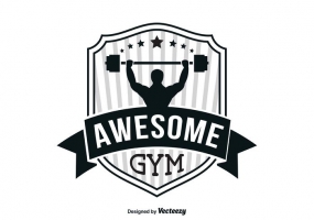 285x200 Gym Logo Free Vector Graphic Art Free Download