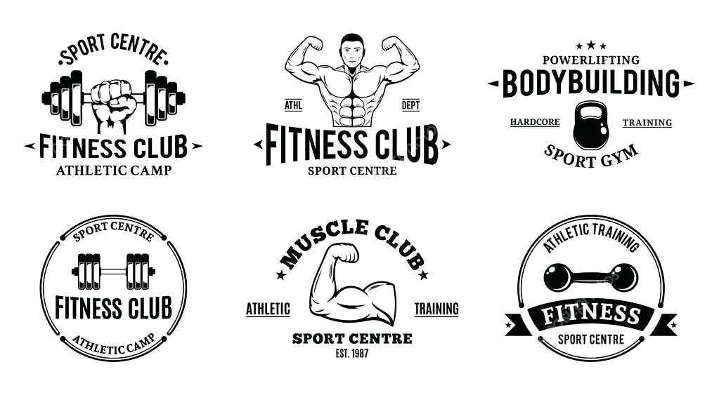 1023x563 Fitness Logos Templates Set Vector Object And Icons For Sport