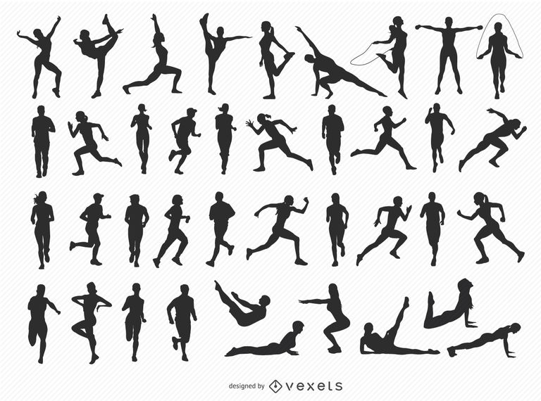 Gym Silhouette Vector