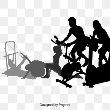 360x360 Fitness Silhouettes Png, Vector, And Clipart With Transparent