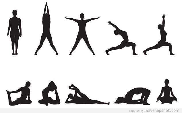 634x395 Collection Of 'fitness Silhouette Vector Free' Download More Than
