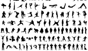310x180 Gym Silhouette Vector Free Vectors Ui Download