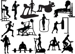 300x218 Huge Collection Of 'silhouette Gym' Download More Than Images