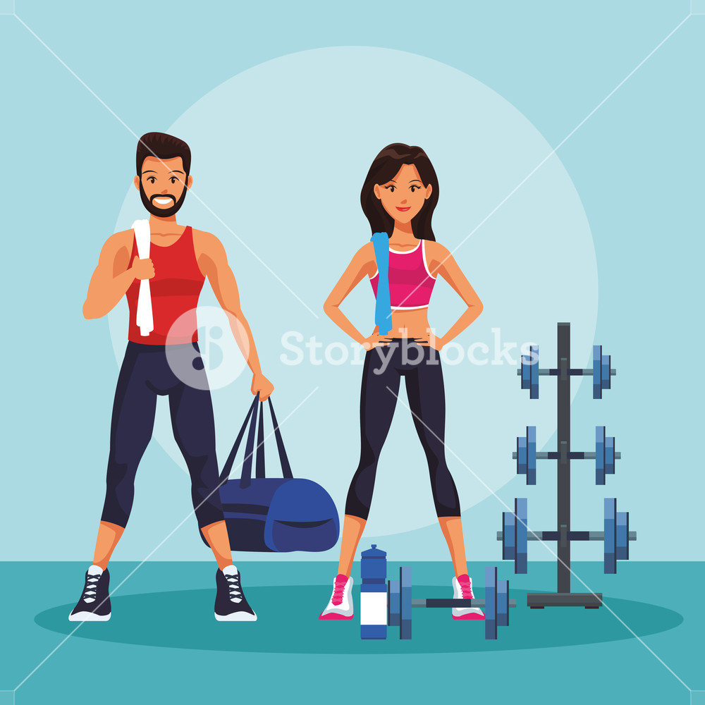 1000x1000 Fitness Man And Woman