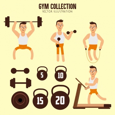 368x368 Gym Free Vector Download