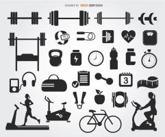 241x200 Gym Icon Free Vector Graphic Art Free Download
