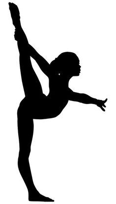 236x414 Collection Of 'girl Gymnast Silhouette' Download More Than