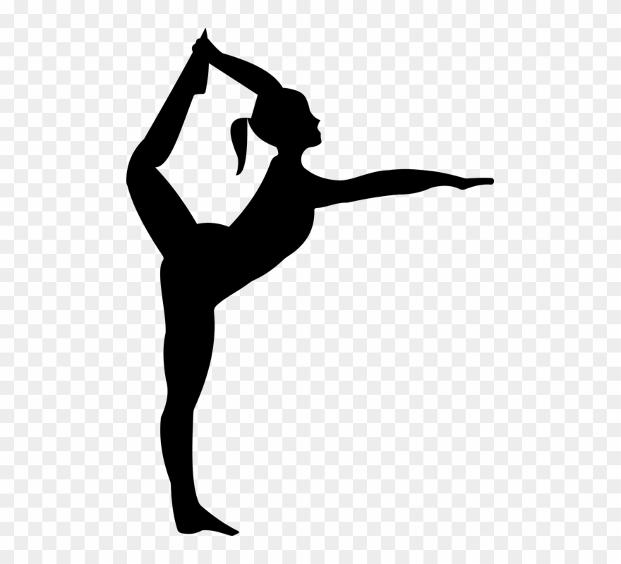 Gymnastics Silhouette Vector at Vectorified.com | Collection of ...