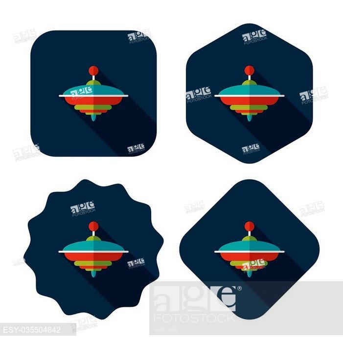 701x700 Gyro Flat Icon With Long Stock Vector, Vector