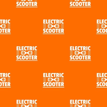 450x450 Urban Gyro Scooter Pattern Vector Orange For Any Web Design Best
