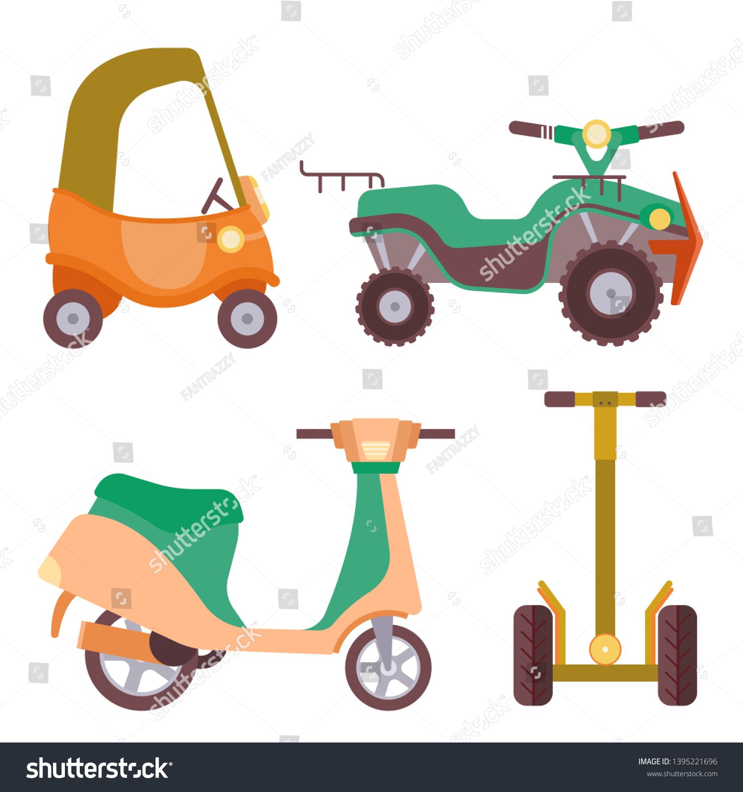 1500x1600 Different Urban Park Activity Sport Wheel Devices, Vehicles