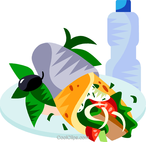 480x466 Eu European Cuisine Gyro Royalty Free Vector Clip Art Illustration