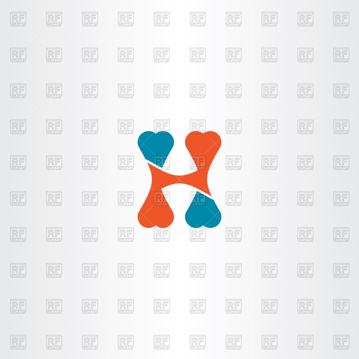 1200x1200 Letter H Logo Sign Icon Vector Image Of Icons And Emblems