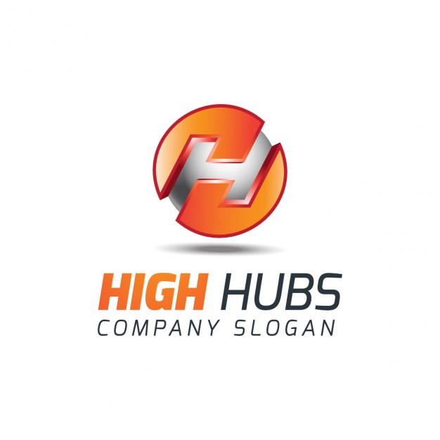 626x626 Letter H Logo Vector Free Download