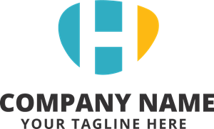 300x182 Modern With Letter H Logo Vector