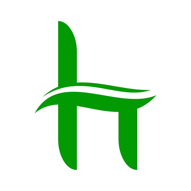 640x640 Letter H Modern, Letter, Icon, Paper Png And Vector