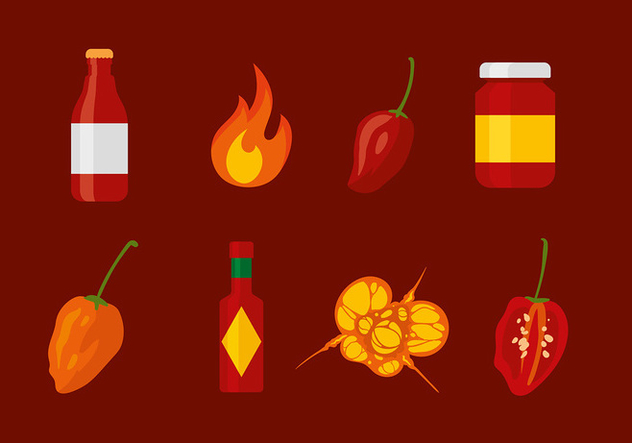 632x443 Habanero Set Free Vector Free Vector Download Cannypic