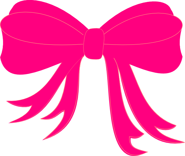 Pink Hair Bow At Clkercom Vector Online Royalty Clipart 600x504 Pink Hair Bow At Clkercom Vector Online Royalty Clipart