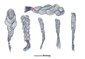 Braided Hair Free Vector Art 286x200 Braided Hair Free Vector Art