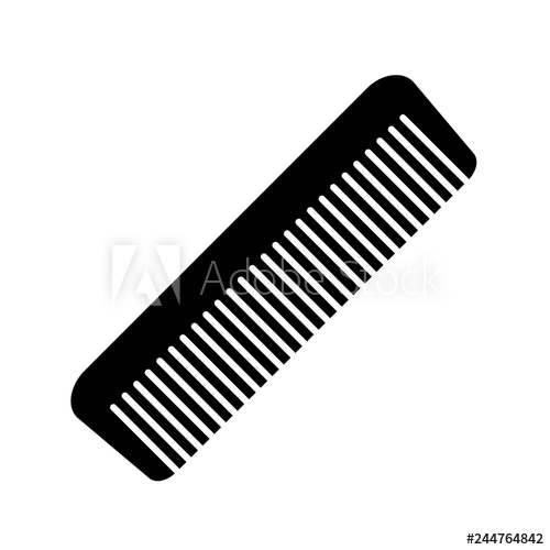 Hair Brush Vector Icon 500x500 Hair Brush Vector Icon