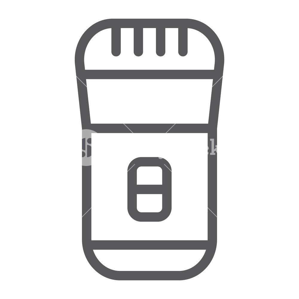 Shaver Line Icon, Cut And Barber, Hair Clipper Sign, Vector 1000x1000 Shaver Line Icon, Cut And Barber, Hair Clipper Sign, Vector