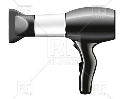 400x315 Hair Dryer Vector Image Of Objects