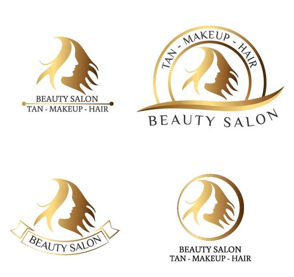 600x565 Beauty Salon Logos Design Vector Free Download