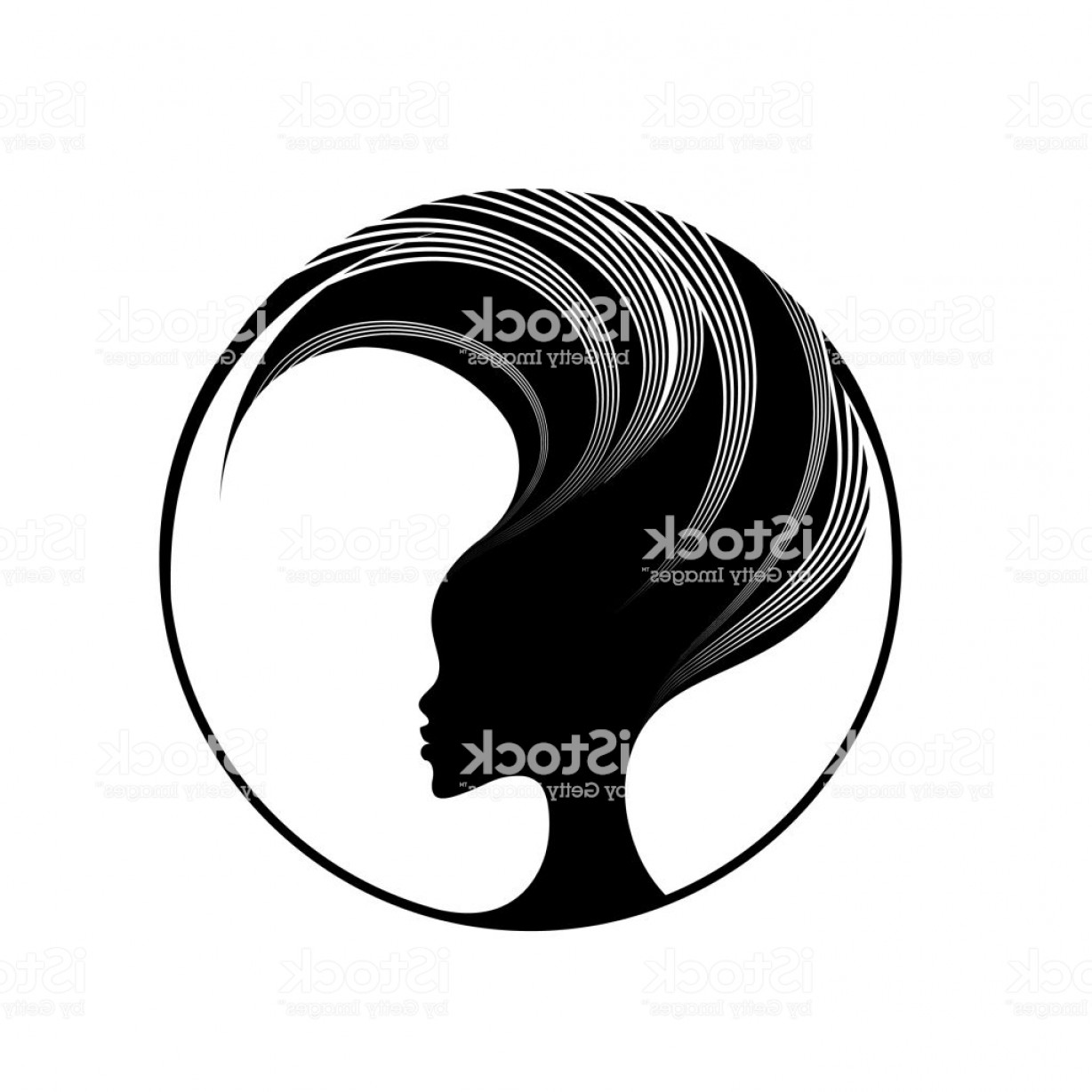 1228x1228 Afro Hair Salon Vector Illustration Gm Cultracing