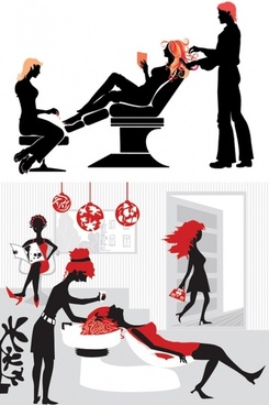 245x368 Hair Salon Free Vector Graphics Free Vector Download