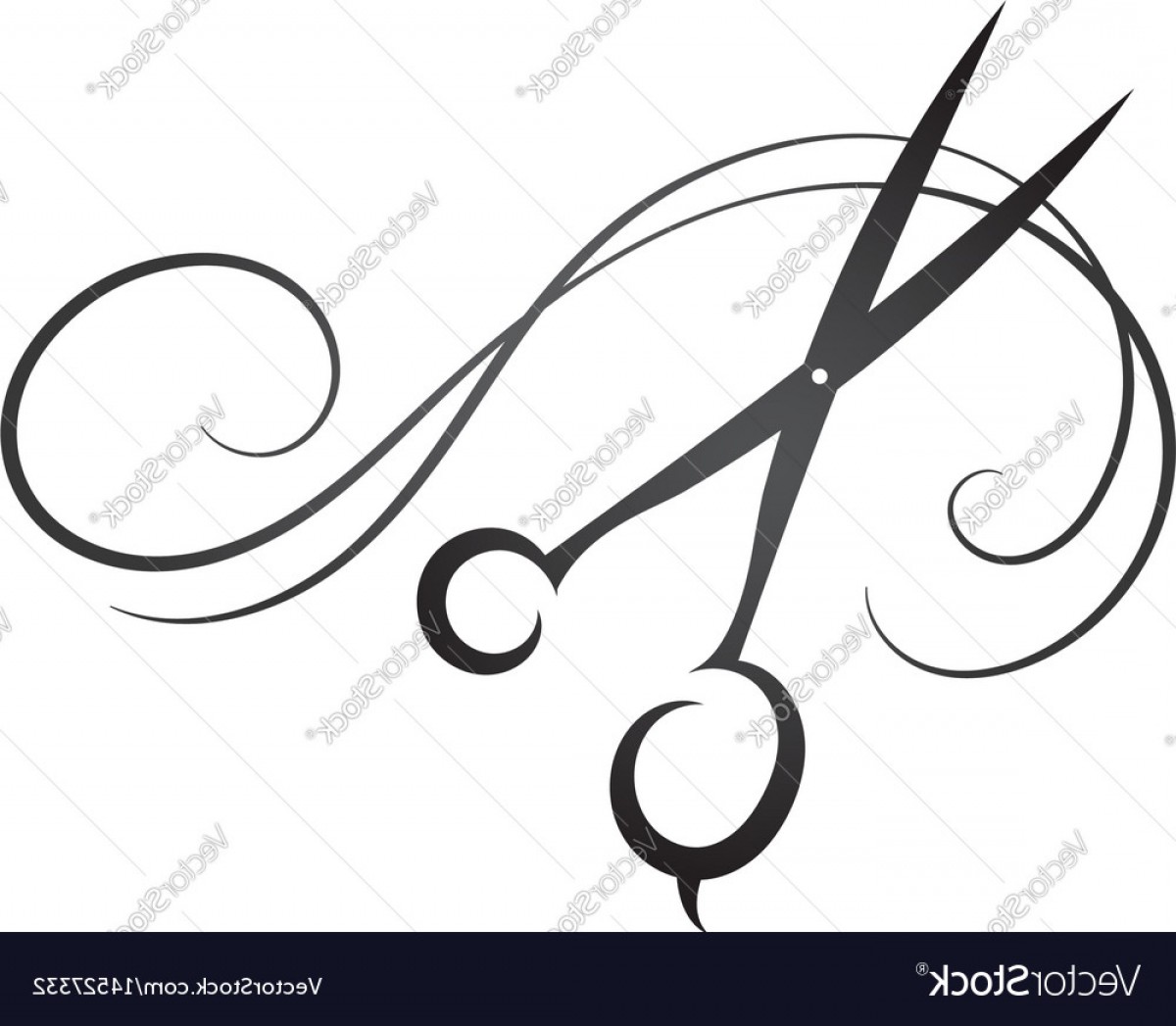 1200x1047 Scissors And Hair Sign For Beauty Salon Vector Cqrecords
