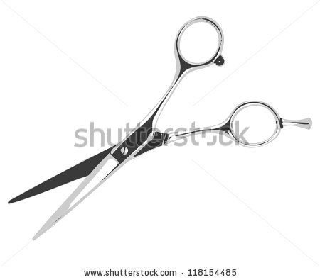 Illustration Barber Scissors Isolated On White Background Vector 450x395 Illustration Barber Scissors Isolated On White Background Vector