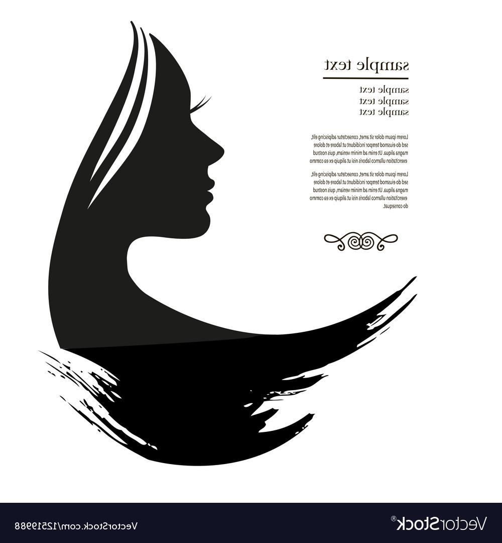 Top Woman Hair Silhouette Vector Image Free Vector Art, Images 1000x1080 Top Woman Hair Silhouette Vector Image Free Vector Art, Images